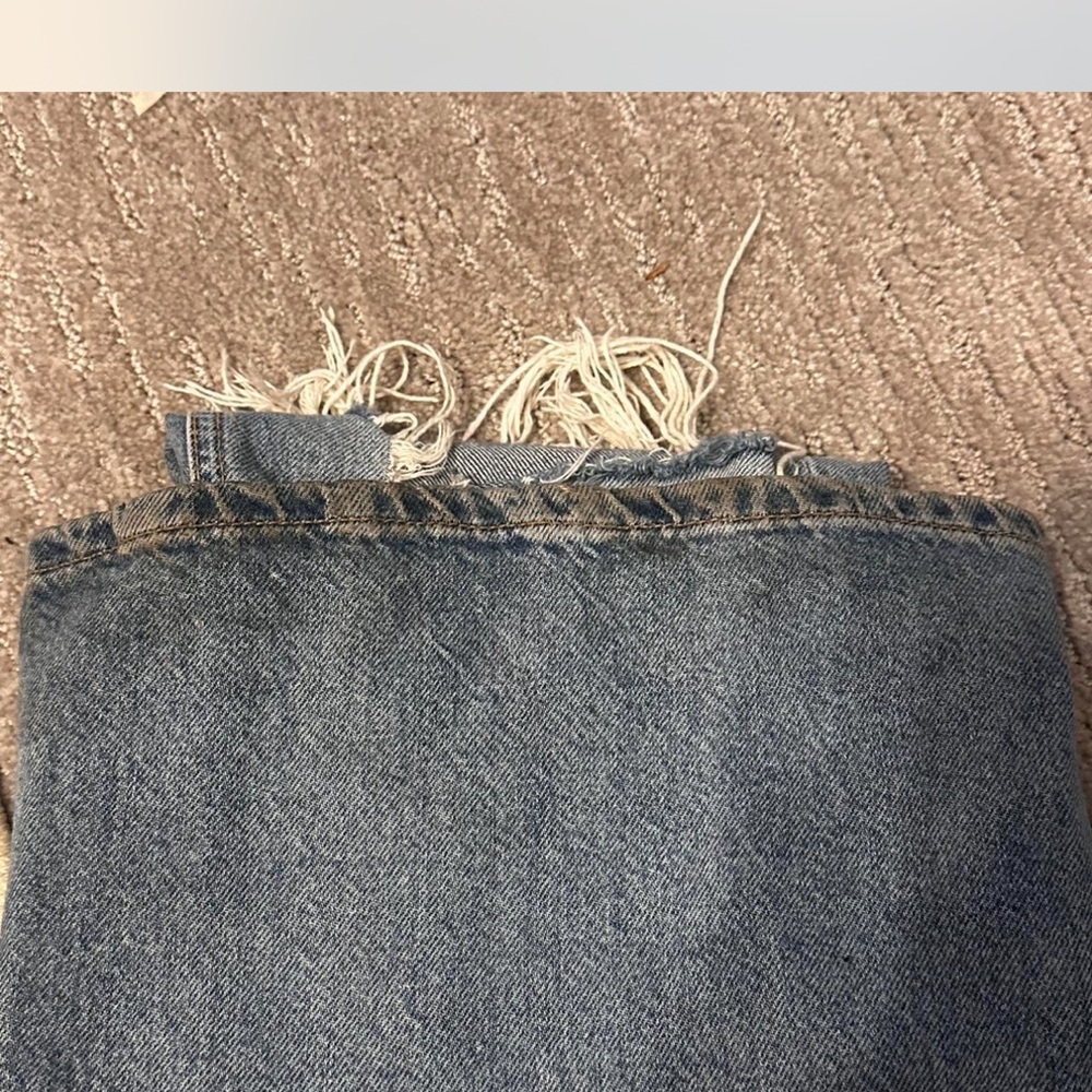 We The Free Light Blue Distressed Flare Jeans - Picture 5 of 5